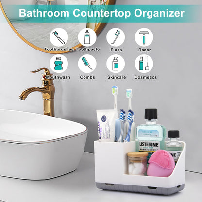 ShowrCove™ Toothbrush Counter Organizer