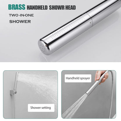 ShowrCove™ Brass Shower Sprayer Set