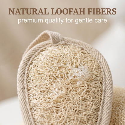 ShowrCove™ Natural Loofah Pad