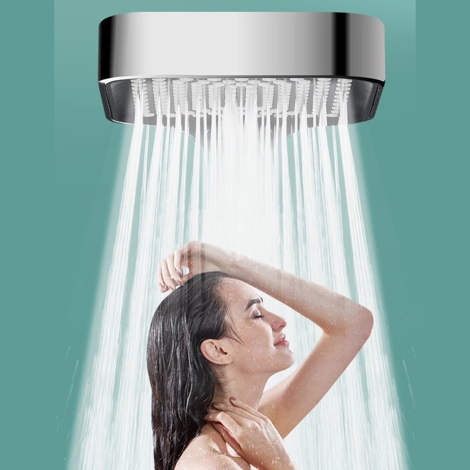 ShowrCove™ Large Shower Head Handheld Shower Nozzle