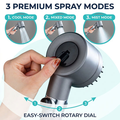 ShowrCove™ Filtered Handheld Shower Head