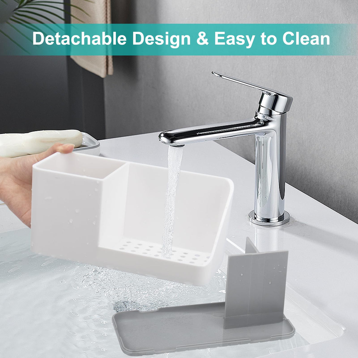 ShowrCove™ Toothbrush Counter Organizer
