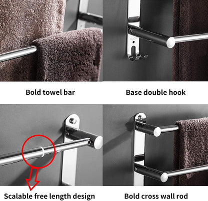 ShowrCove™ Extendable Towel Bar