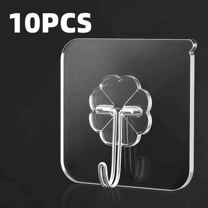 Goodinary® Adhesive Wall Hooks (10 Pcs) - Goodinary