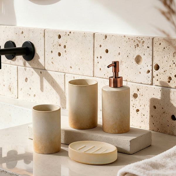 ShowrCove™ Ceramic Vanity Set
