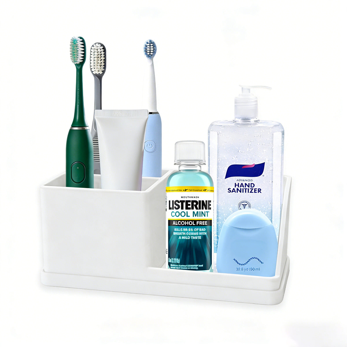 ShowrCove™ Toothbrush Counter Organizer