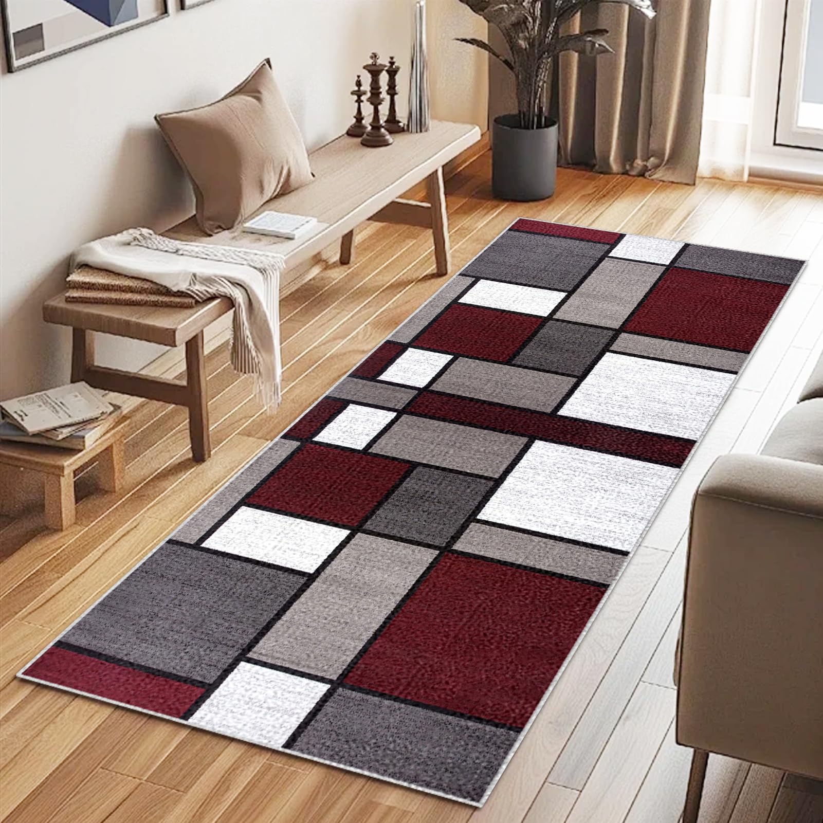 ShowrCove™ Check Pattern Mat