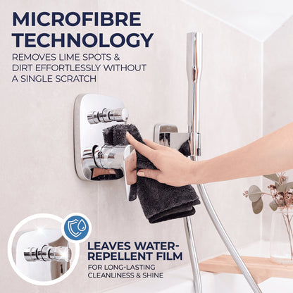 ShowrCove™ Quick Dry Cleaning Cloth for Window & Glass Door