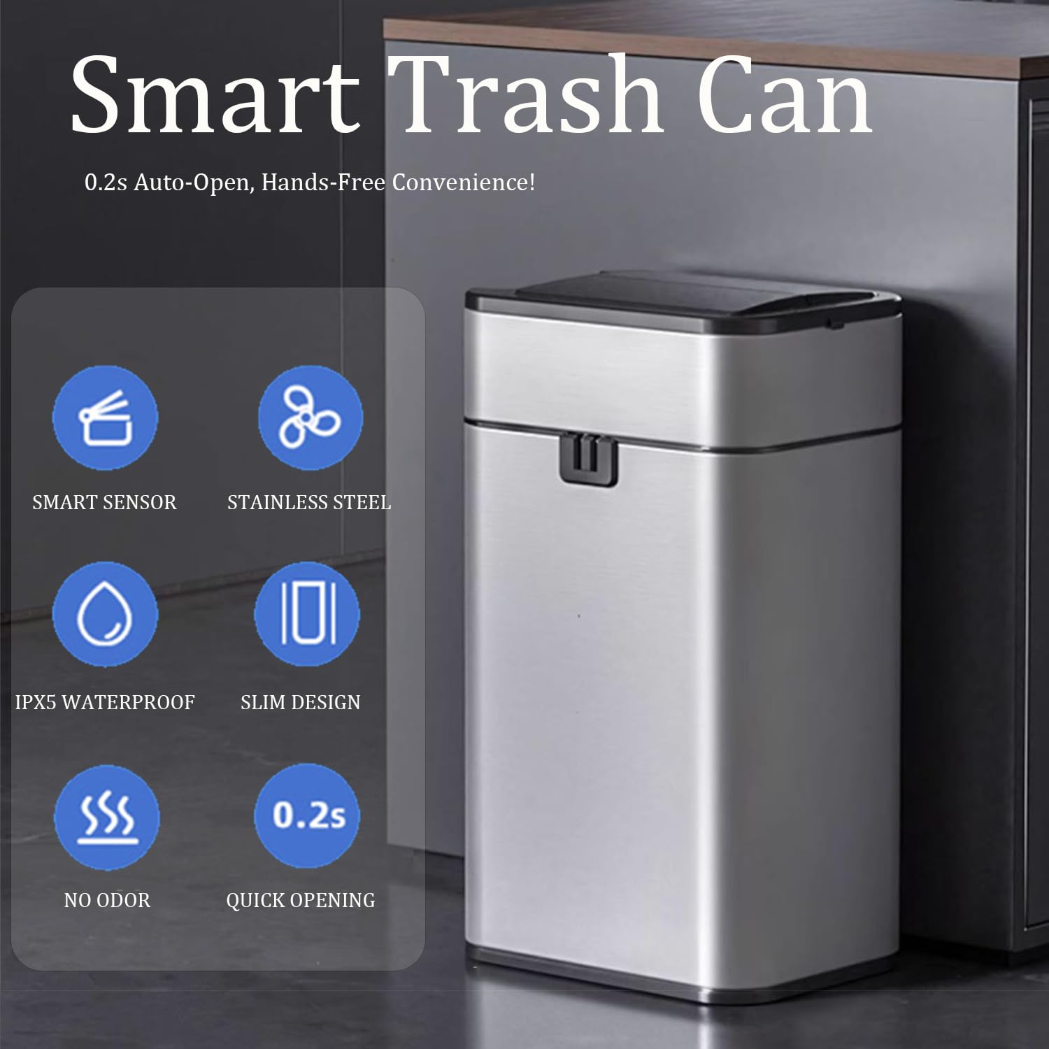 Goodinary® Sensor Trash Can