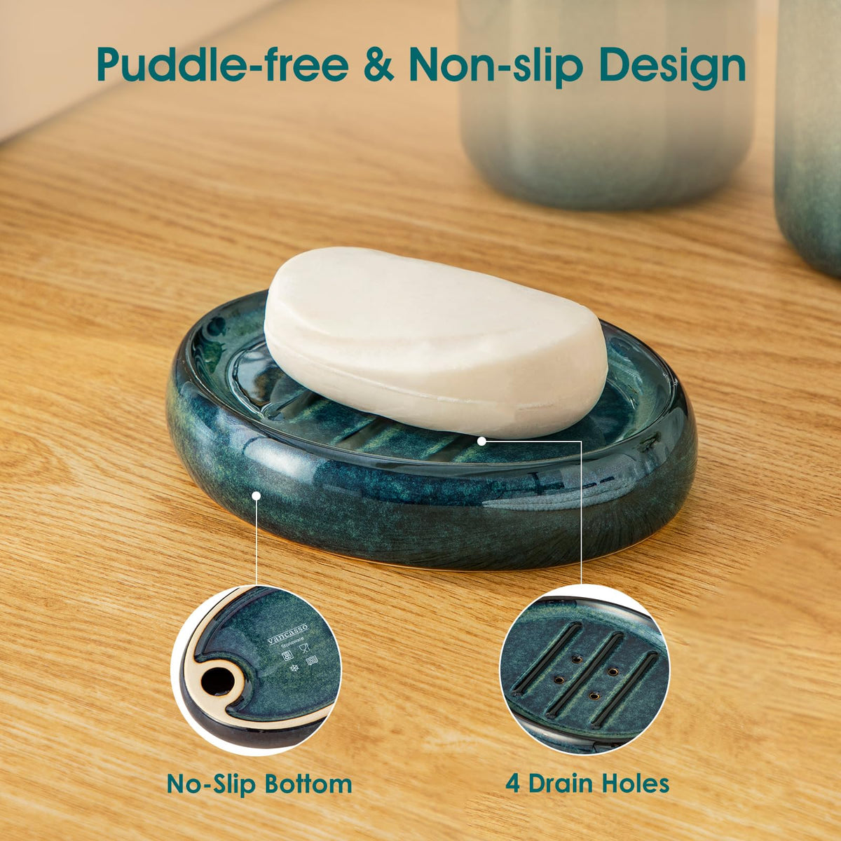 ShowrCove™ Ceramic Vanity Set