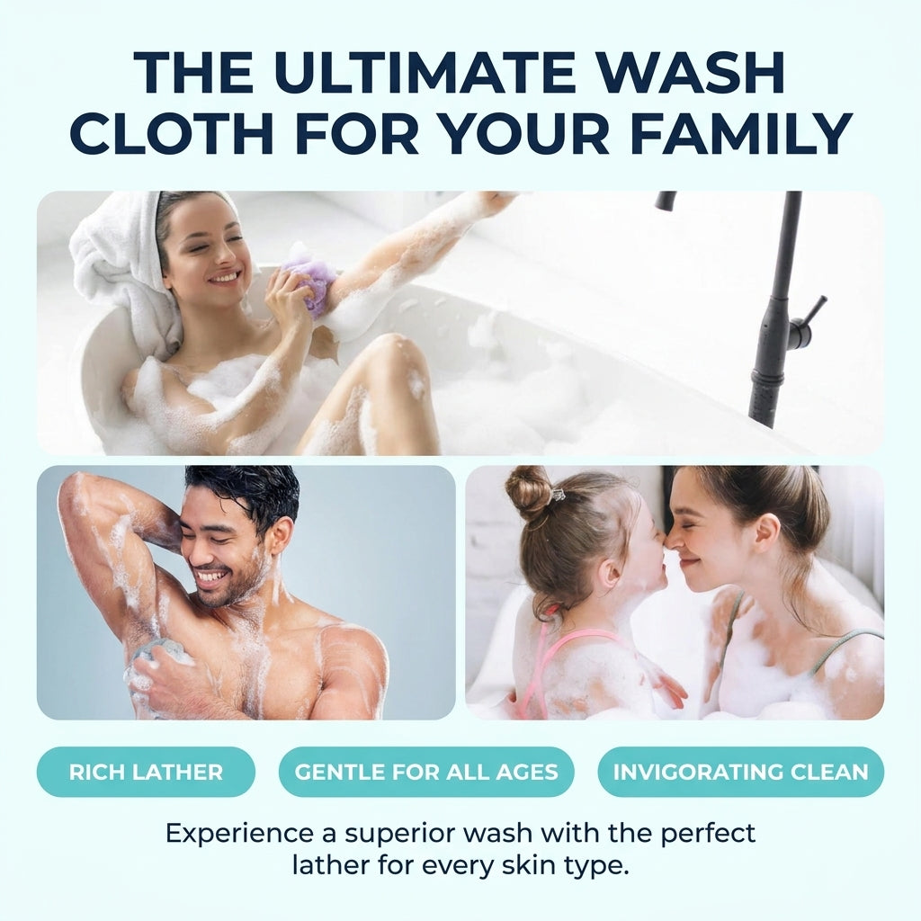 ShowrCove™ Long Shower Sponge
