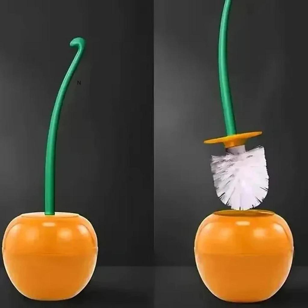 ShowrCove™ Cherry Toilet Brush Set