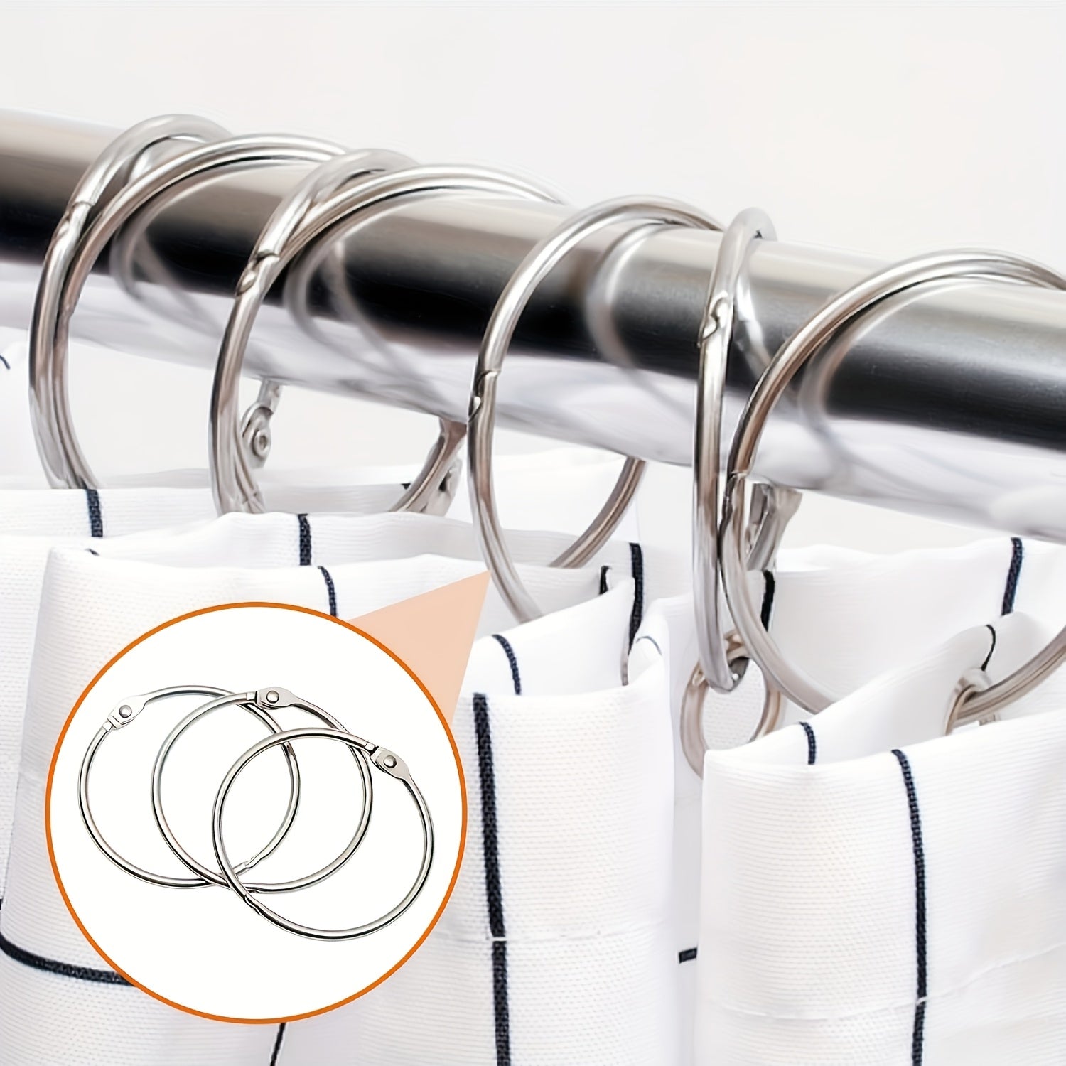 ShowrCove™ Curtain O Rings (24Pcs)