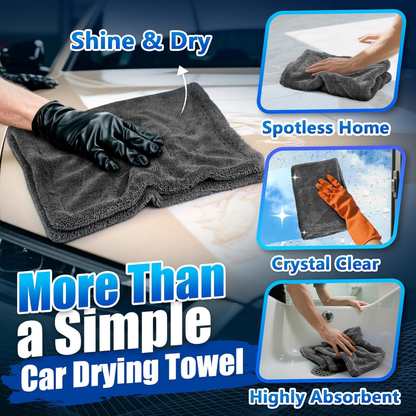 ShowrCove™ Quick Dry Cleaning Cloth for Window & Glass Door
