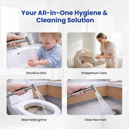 ShowrCove™ Handheld Bidet Sprayer Stainless Steel Toilet Sprayer Set
