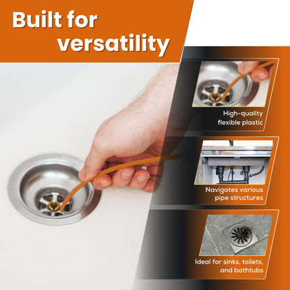 ShowrCove™ Drain Clog Remover (2 Pcs)