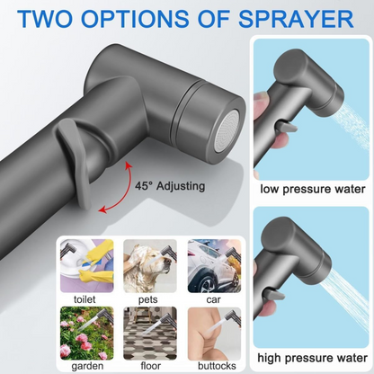 ShowrCove™ High Pressure Handheld Toilet Bidet Sprayer