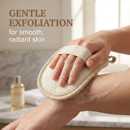 ShowrCove™ Natural Loofah Pad