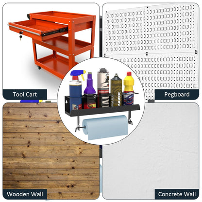 ShowrCove™ Spray Bottle Wall Rack