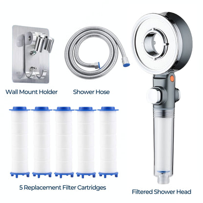 ShowrCove™ 3 Spray Modes Double Sided Shower Head