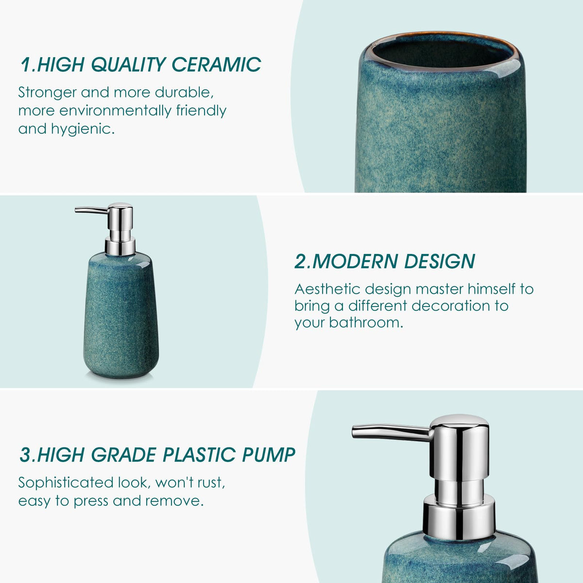 ShowrCove™ Ceramic Vanity Set