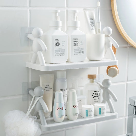 ShowrCove™ Adhesive Shelf with No Hole Installation