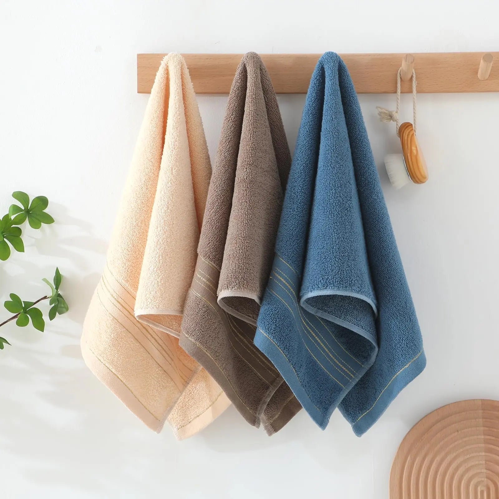 Goodinary® Thickened Soft Absorbent Face Hand Towel (3 Pcs)