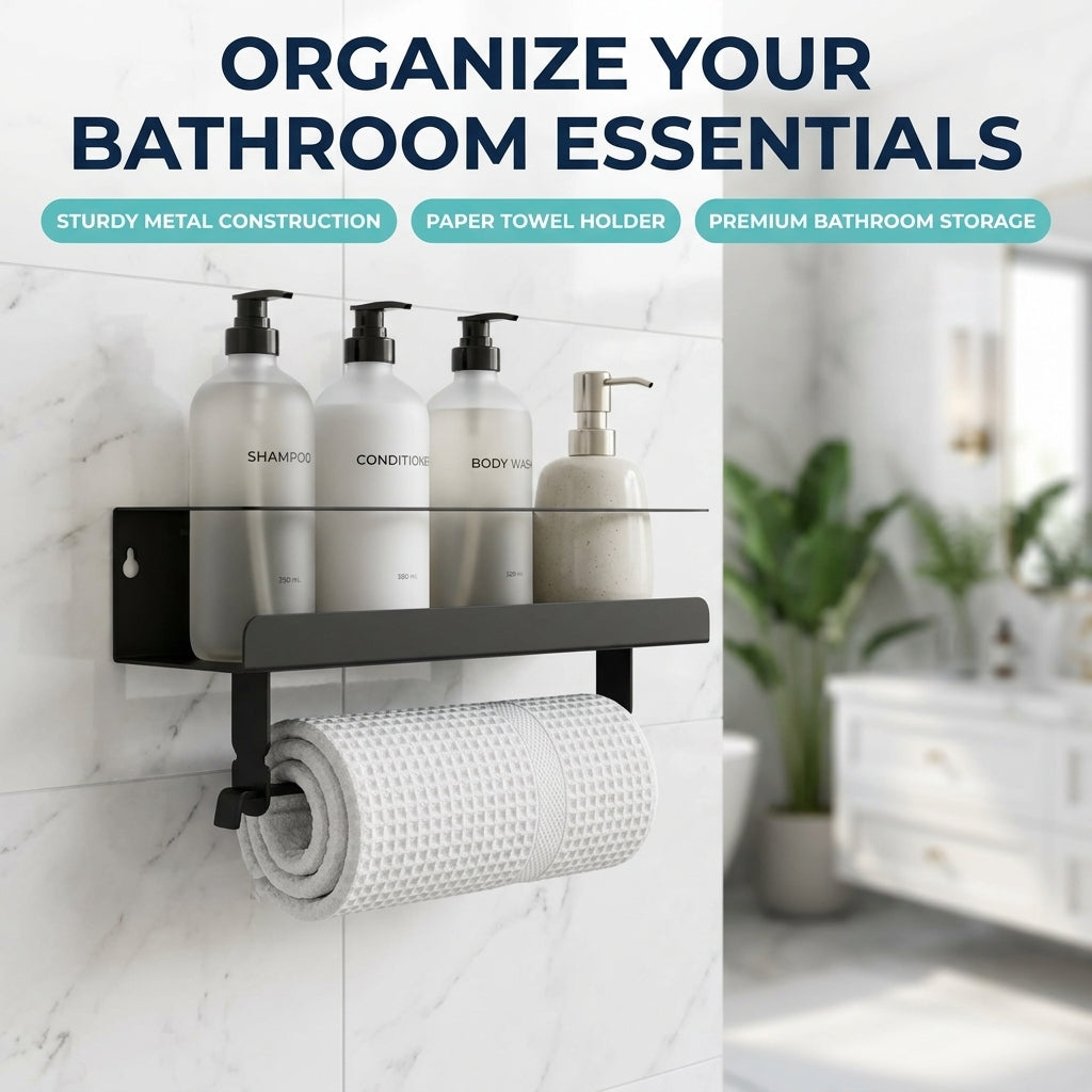 ShowrCove™ Spray Bottle Wall Rack