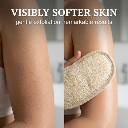 ShowrCove™ Natural Loofah Pad